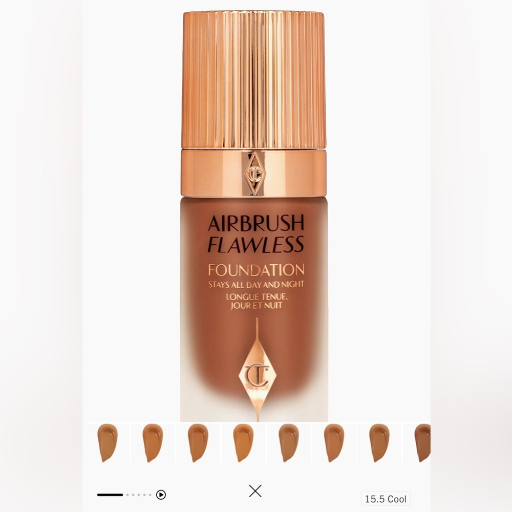 Charlotte Tilbury Airbrush Flawless Foundation 15.5 Cool new in box